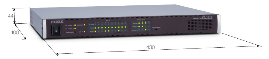 FA-1010 Dimensions