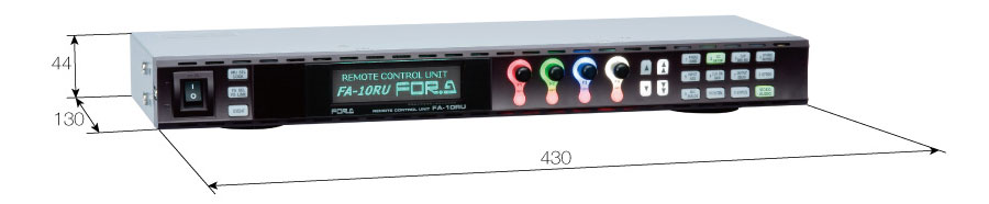 FA-10RU Dimensions